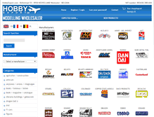 Tablet Screenshot of hobbyexport.com